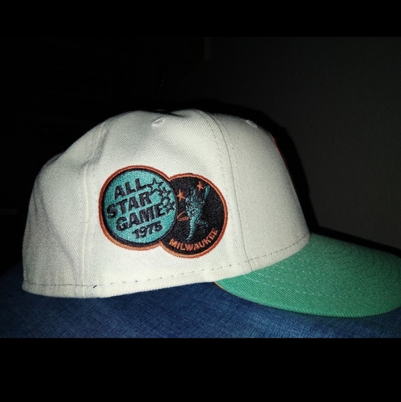 Milwaukee Brewers '75 All Star Game Patch 59fifty - Picture 2 of 8